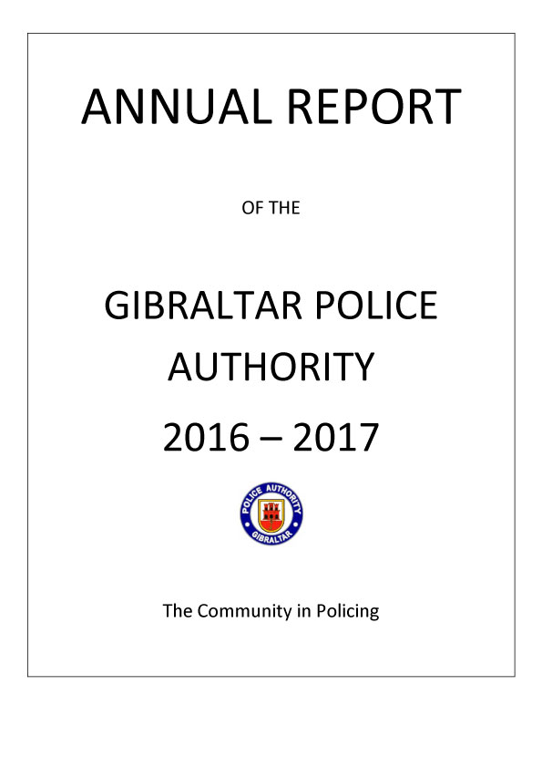 Annual Policing Report 2016-2017