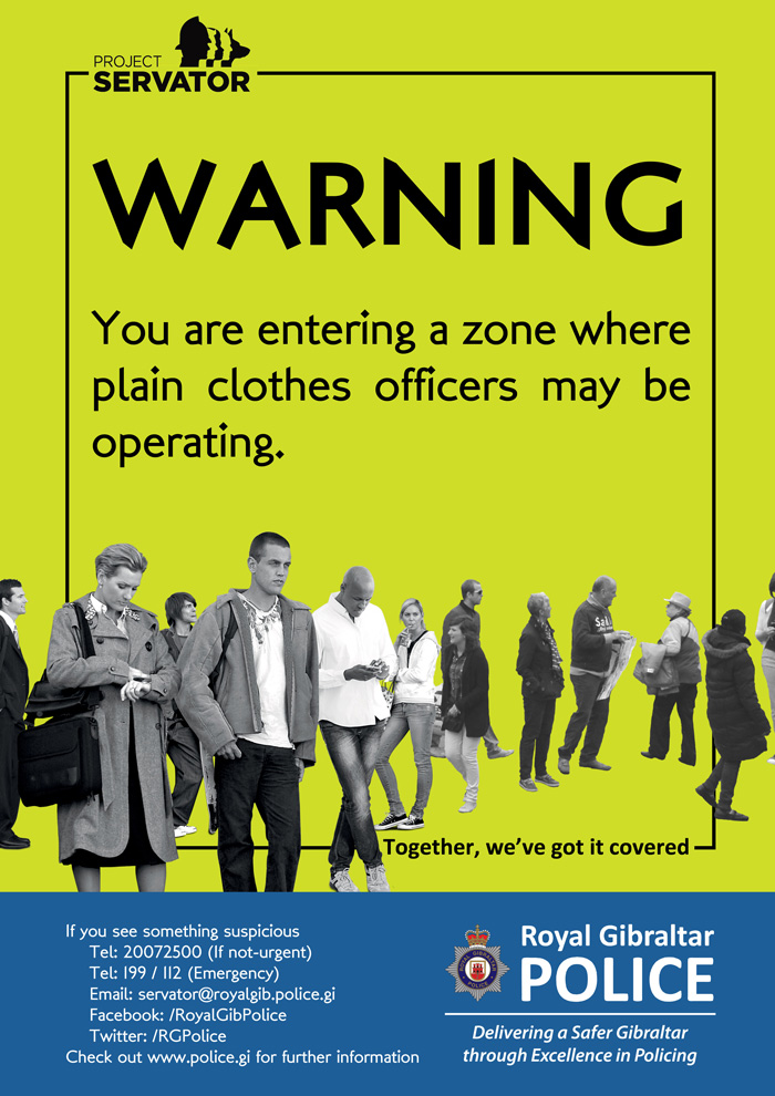Warning Poster