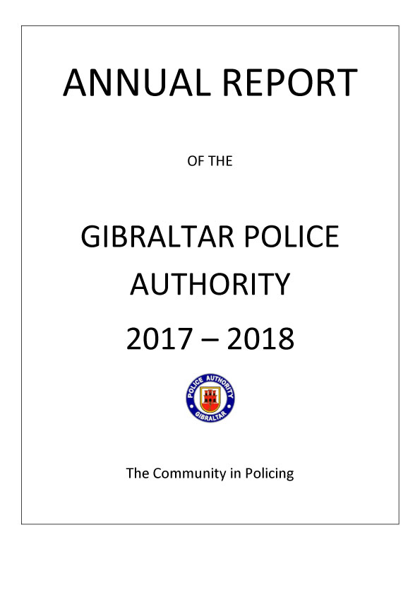 Annual Policing Report 2017-2018